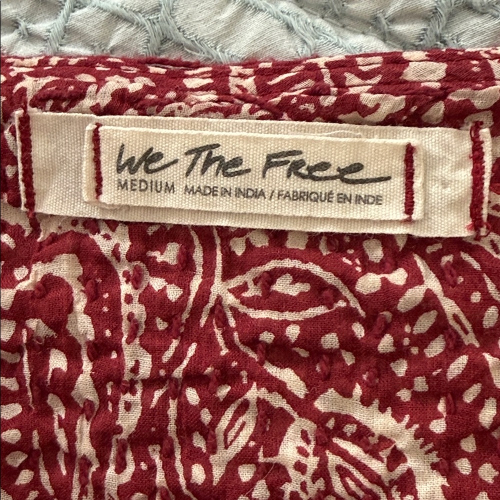 We The Free Free People Meadow peasant top - Picture 5 of 8